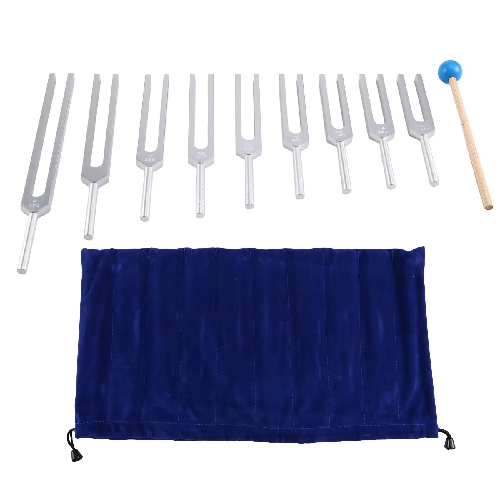 Miwayer 9 Packs Tuning Forks Set Silver Chakra Balancing Sound Healing DNA Repair Mind Body Therapy Tuner Vibration Tool
Miwayer 9 Packs Tuning Forks Set Silver Chakra Balancing Sound Healing DNA Repair Mind Body Therapy Tuner Vibration Tool