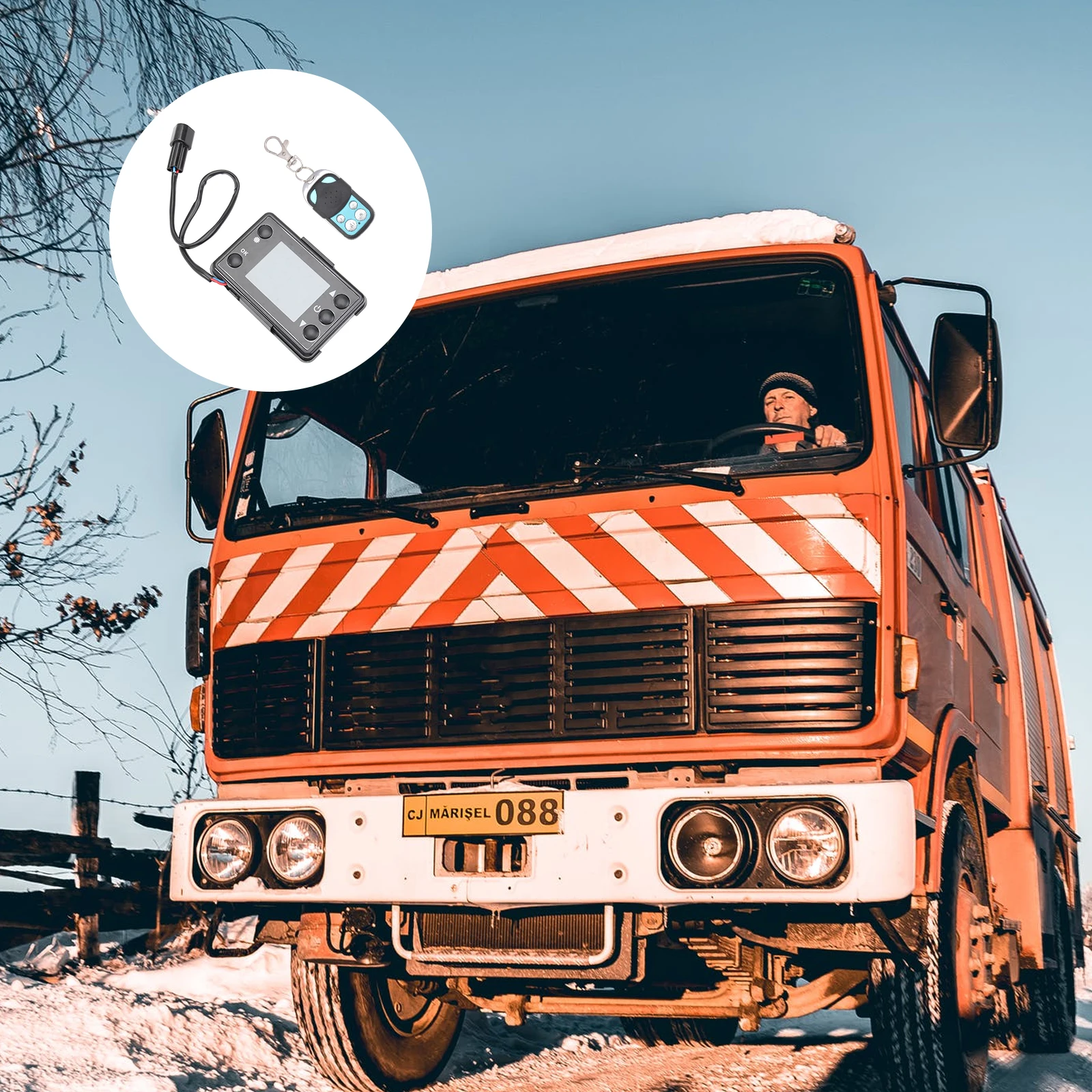 Car Heater Controller LCD Monitor Four Button Auto Accessory Plastic Warmer Compact Design Timing Function Fuel Control
Car Heater Controller LCD Monitor Four Button Auto Accessory Plastic Warmer Compact Design Timing Function Fuel Control