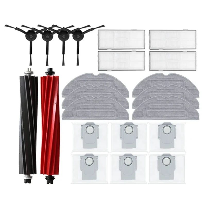 B06B-For Roborock S8 S8 Pro Ultra S8+ Main Side Brush Mop Cloths HEPA Filters Dust Bags Robot Vacuum Cleaner Parts
B06B-For Roborock S8 S8 Pro Ultra S8+ Main Side Brush Mop Cloths HEPA Filters Dust Bags Robot Vacuum Cleaner Parts