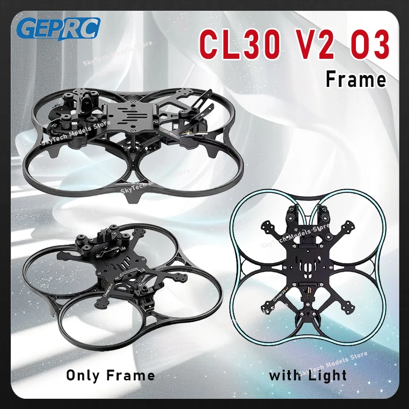 GEPRC GEP-CL30 V2 O3 Комплекты рамок Подходит для дрона Cinelog 30 V2 Рама из углеродного волокна DIY RC FPV Квадрокоптер Аксессуары для дронов Запчасти
GEPRC GEP-CL30 V2 O3 Комплекты рамок Подходит для дрона Cinelog 30 V2 Рама из углеродного волокна DIY RC FPV Квадрокоптер Аксессуары для дронов Запчасти