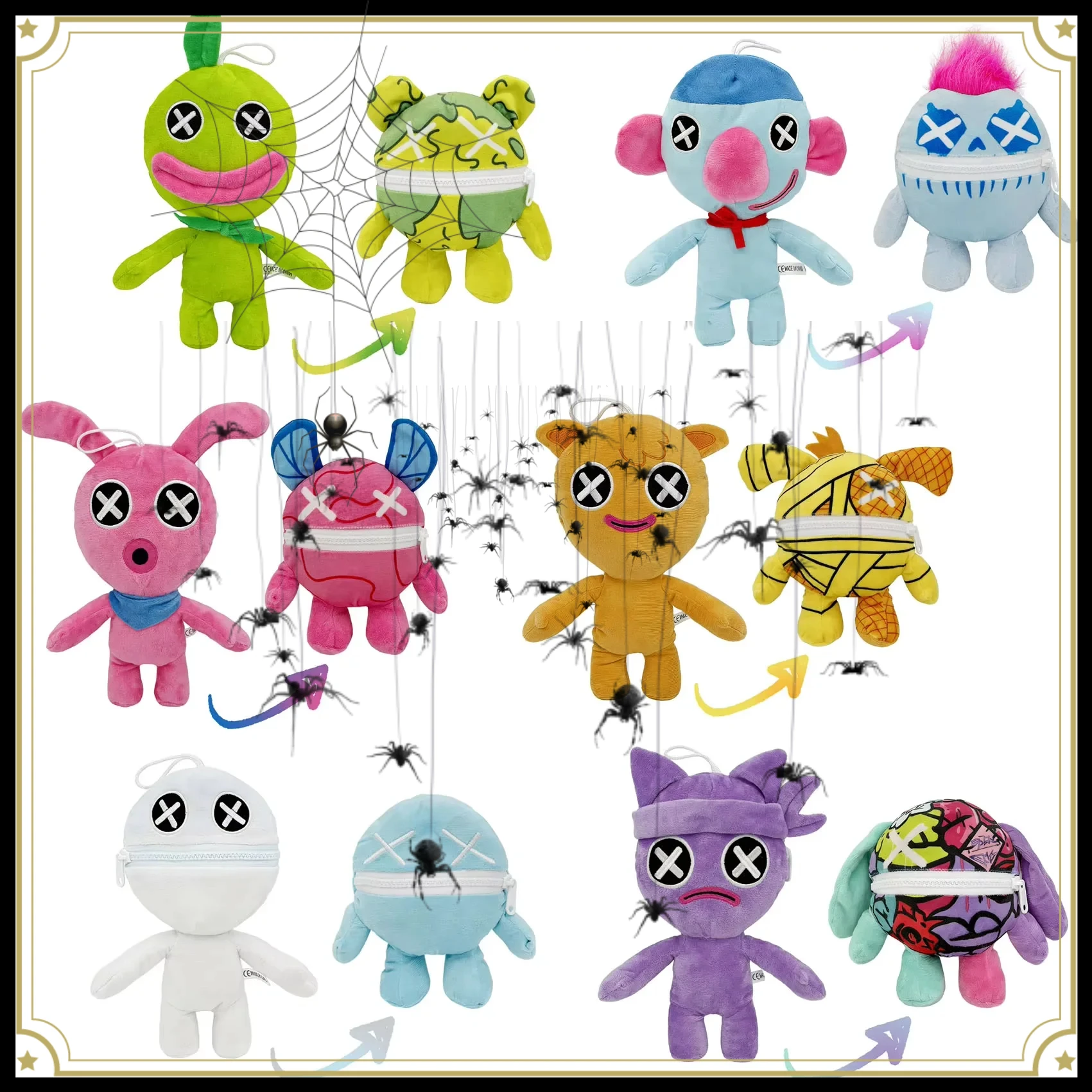 Poppy Playtimes Giblet Chum Chompkins Wrongside Outimals Plush Doll Horror Game 5 Cute Anime Peripherals Christmas Gift
Poppy Playtimes Giblet Chum Chompkins Wrongside Outimals Plush Doll Horror Game 5 Cute Anime Peripherals Christmas Gift