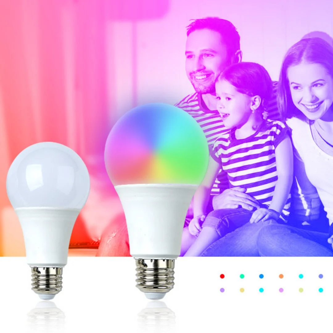 E27 светодиодная RGB лампа-прожектор, 2 шт., несколько режимов, лампочка с дистанционным управлением для спальни, гостиной, вечеринки 
E27 светодиодная RGB лампа-прожектор, 2 шт., несколько режимов, лампочка с дистанционным управлением для спальни, гостиной, вечеринки