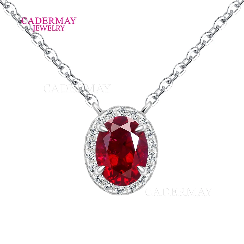 925 Silver Oval Shape Lab Grown Ruby Pendant 10K 14K Lab Diamond Halo Pendant Necklace For Women Wedding Party Anniversary Gift
925 Silver Oval Shape Lab Grown Ruby Pendant 10K 14K Lab Diamond Halo Pendant Necklace For Women Wedding Party Anniversary Gift