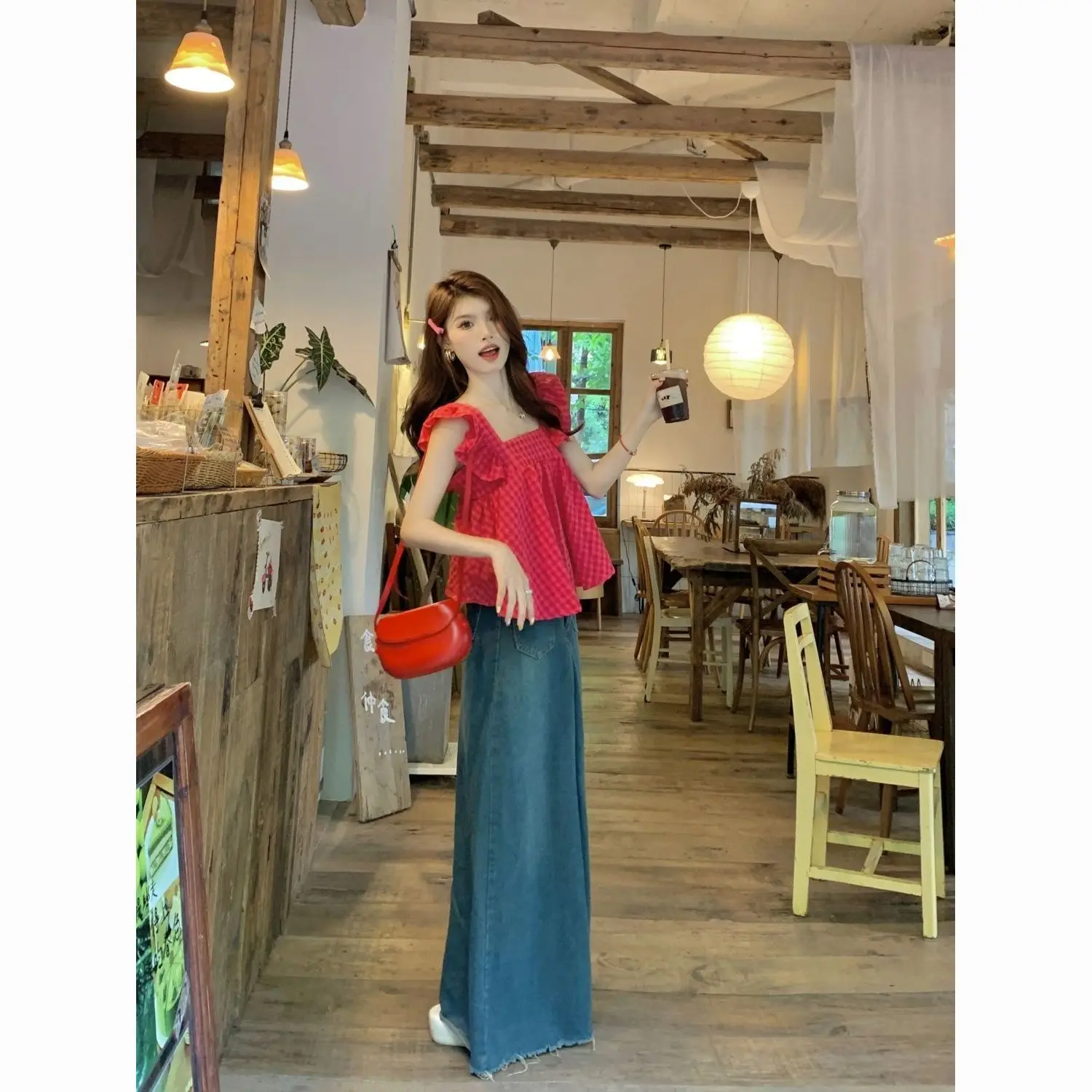 Short Sleeve Shirts Womens Chiffon Pleated Pintuck Cropped Shirt Party French Artistic Feminine Student Youthful Modern Glam
Short Sleeve Shirts Womens Chiffon Pleated Pintuck Cropped Shirt Party French Artistic Feminine Student Youthful Modern Glam