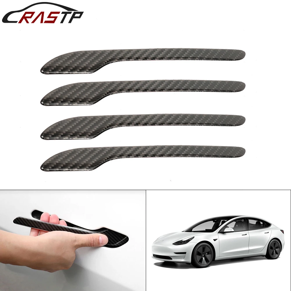 RASTP-4pcs Carbon Fiber Door Handle Cover Protector Sticker Exterior Decoration Accessories For 2016-2023 Model 3 Y X S LKT105
RASTP-4pcs Carbon Fiber Door Handle Cover Protector Sticker Exterior Decoration Accessories For 2016-2023 Model 3 Y X S LKT105