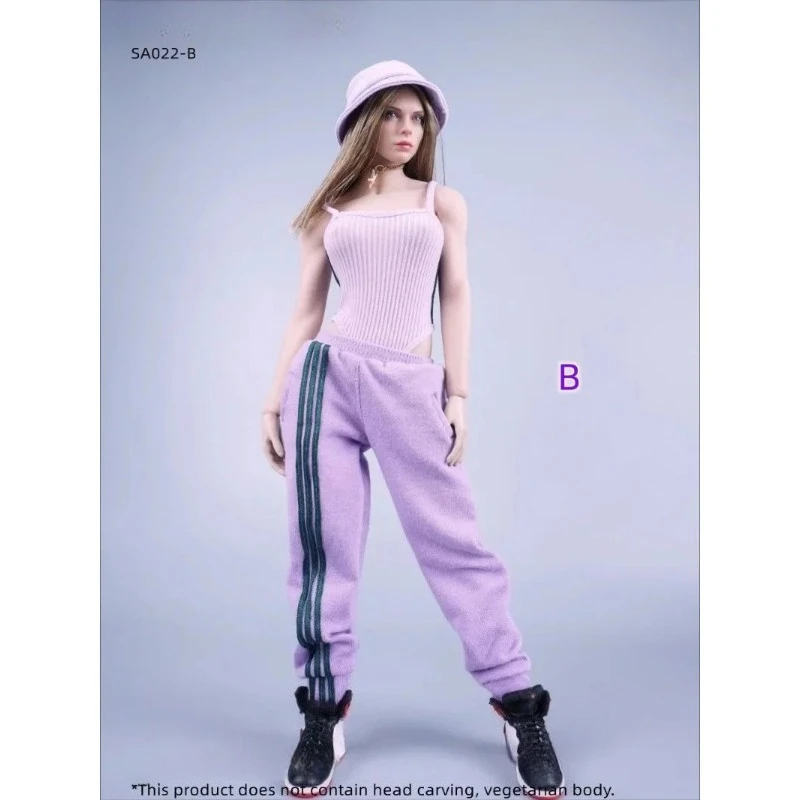 1/6 Female Casual Hip-hop Sports Suit Fisherman's Hat Sling Top Harlan Pants Model for 12" Figure Tbl Ph Body Doll Accessory
1/6 Female Casual Hip-hop Sports Suit Fisherman's Hat Sling Top Harlan Pants Model for 12" Figure Tbl Ph Body Doll Accessory