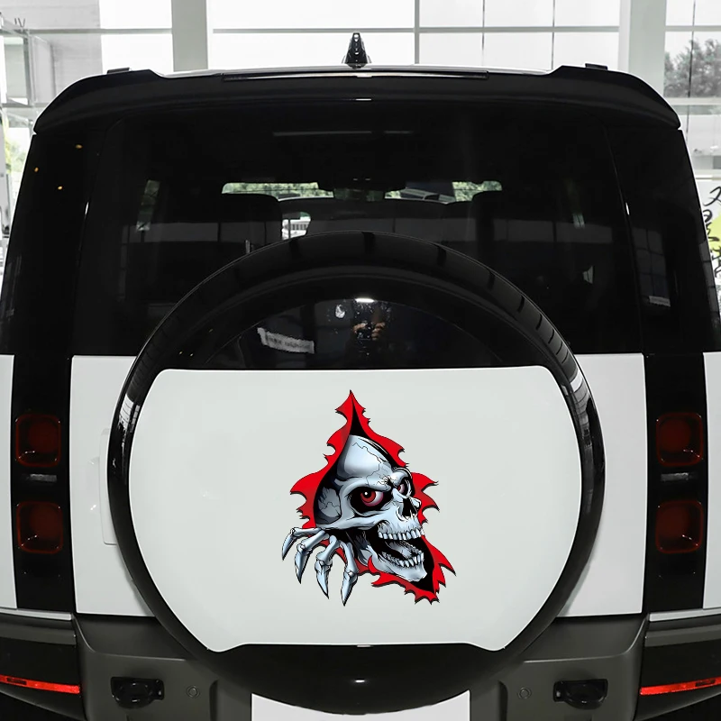 Skull Car Sticker Sunscreen Waterproof Terrible Skull Sticker 3d Skull Car Sticker Car Styling Personality Skull Sticker Durable
Skull Car Sticker Sunscreen Waterproof Terrible Skull Sticker 3d Skull Car Sticker Car Styling Personality Skull Sticker Durable