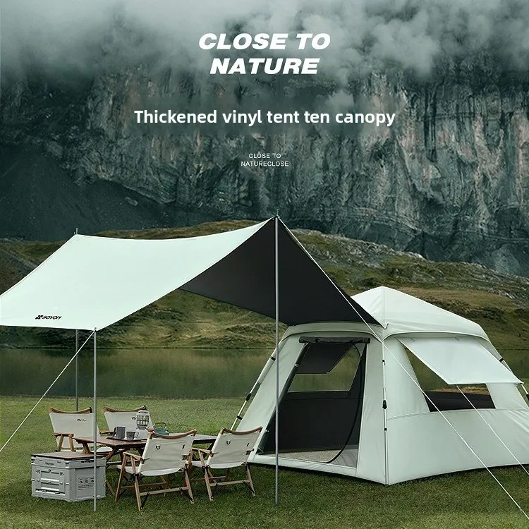 YOUSKY Outdoor Tent and Sunshade 2-in-1 Portable Foldable Camping Gear Complete Set for Overnight Camping and Outdoor Adventures
YOUSKY Outdoor Tent and Sunshade 2-in-1 Portable Foldable Camping Gear Complete Set for Overnight Camping and Outdoor Adventures