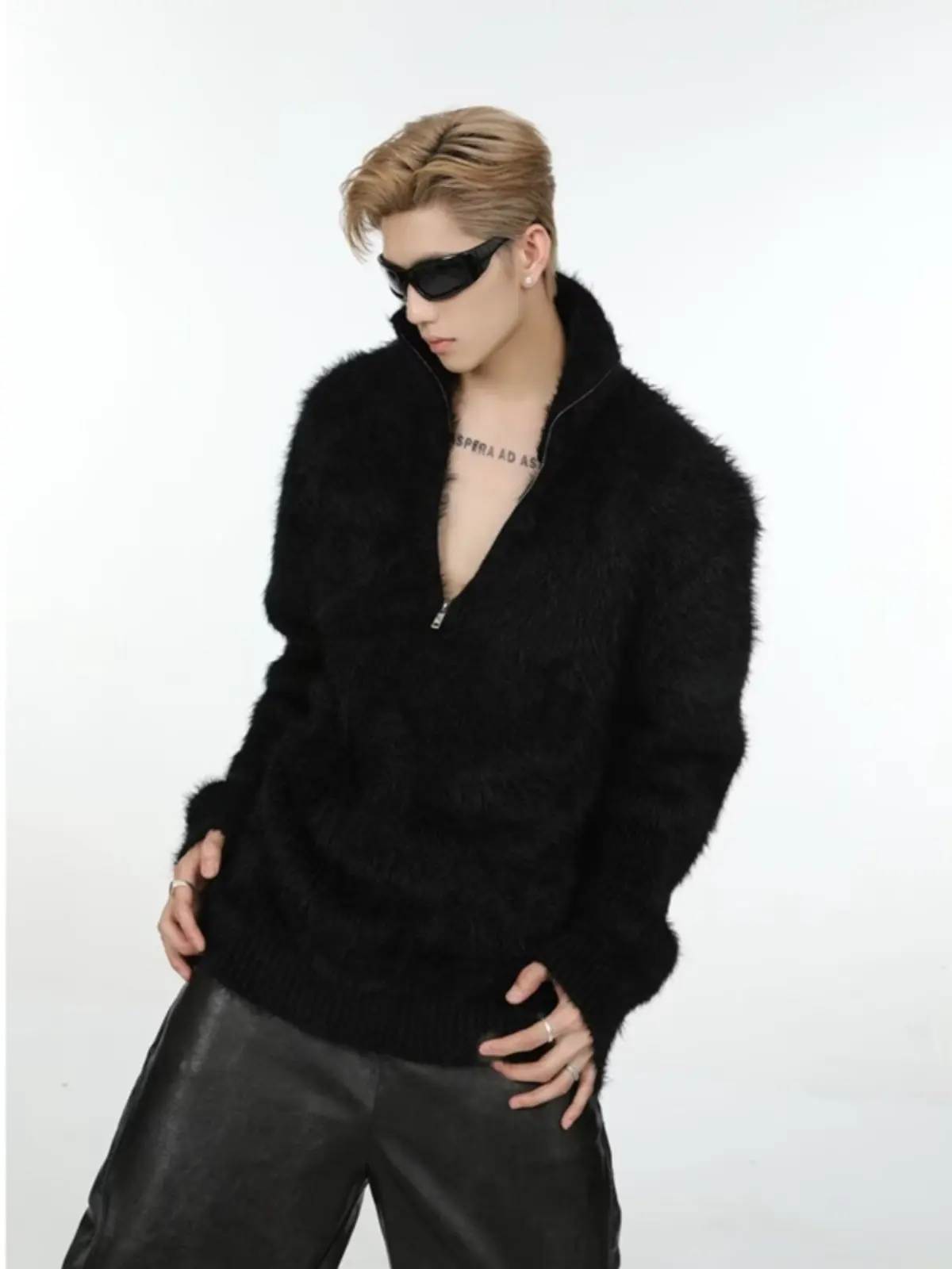 Fur Collar Pullovers Man Zipper Batik Oversized Beach Holiday Hipster Vintage Culture Youth Fun Lightweight Breathable Summer OL
Fur Collar Pullovers Man Zipper Batik Oversized Beach Holiday Hipster Vintage Culture Youth Fun Lightweight Breathable Summer OL
