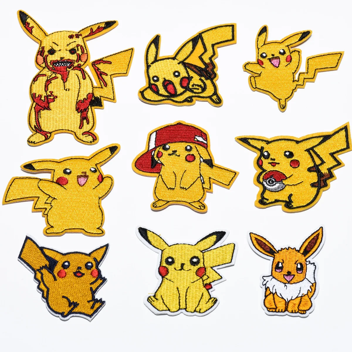 Cartoon Pokemon Pikachu Game Monster Character For on DIY Clothing Iron on Adhesive Embroidery Patch Sew decor Jeans Applique
Cartoon Pokemon Pikachu Game Monster Character For on DIY Clothing Iron on Adhesive Embroidery Patch Sew decor Jeans Applique