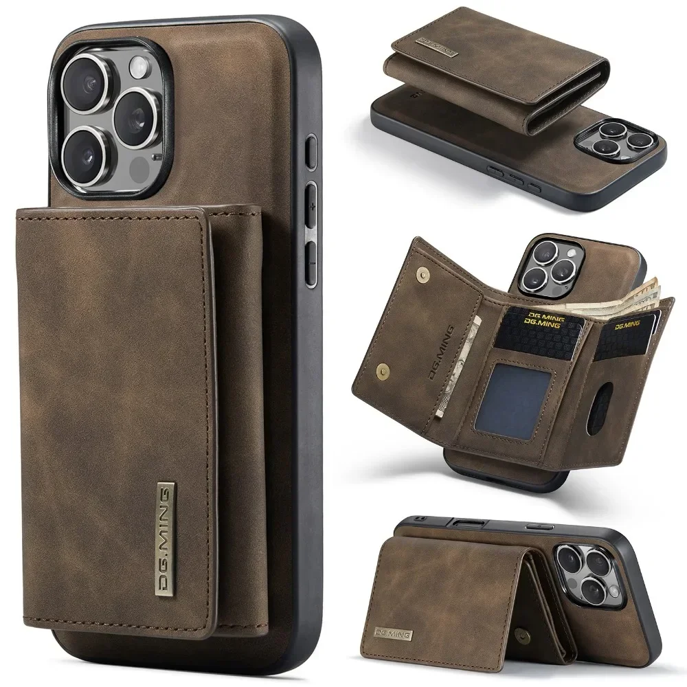 Magnetic 2 in 1 Detachable Wallet Phone Case for IPhone 13 Mini 16 15 Plus 14 12 11 Pro Max Leather with Card Holder Cover
Magnetic 2 in 1 Detachable Wallet Phone Case for IPhone 13 Mini 16 15 Plus 14 12 11 Pro Max Leather with Card Holder Cover