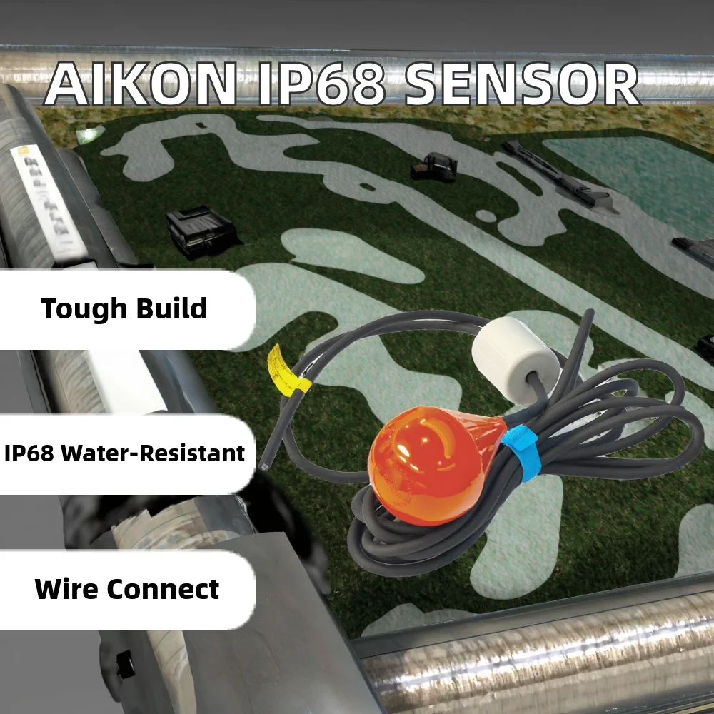 Aikon FS-1 10m IP68 ball sensor cable 250VDC level sensor with float switch for high efficiency water pump and sewage control
Aikon FS-1 10m IP68 ball sensor cable 250VDC level sensor with float switch for high efficiency water pump and sewage control