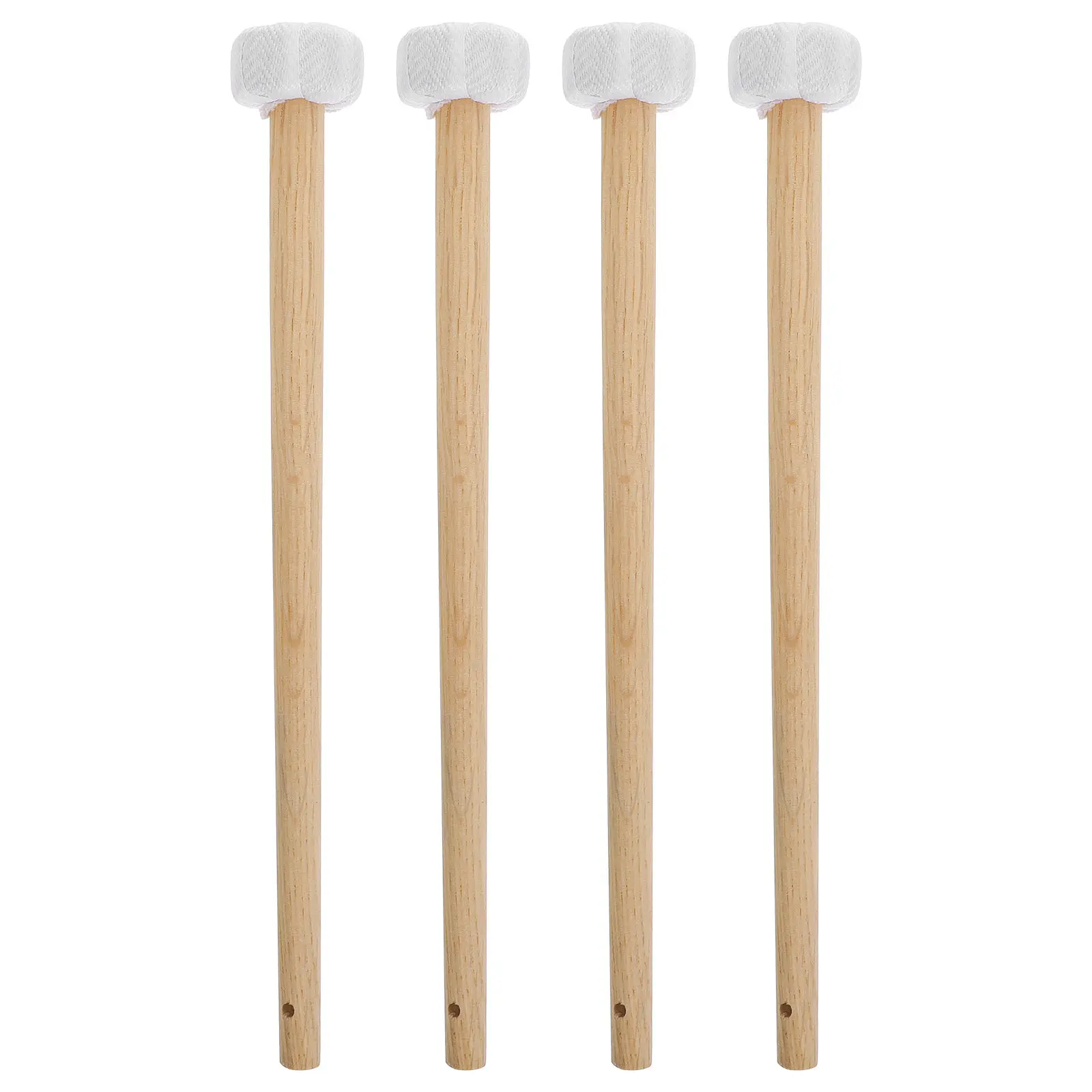 4Pcs Chinese Gong Mallets Small Percussion Mallets Cotton Linen Wood Handle Lightweight Smooth Grip for Clear Bright Sound
4Pcs Chinese Gong Mallets Small Percussion Mallets Cotton Linen Wood Handle Lightweight Smooth Grip for Clear Bright Sound