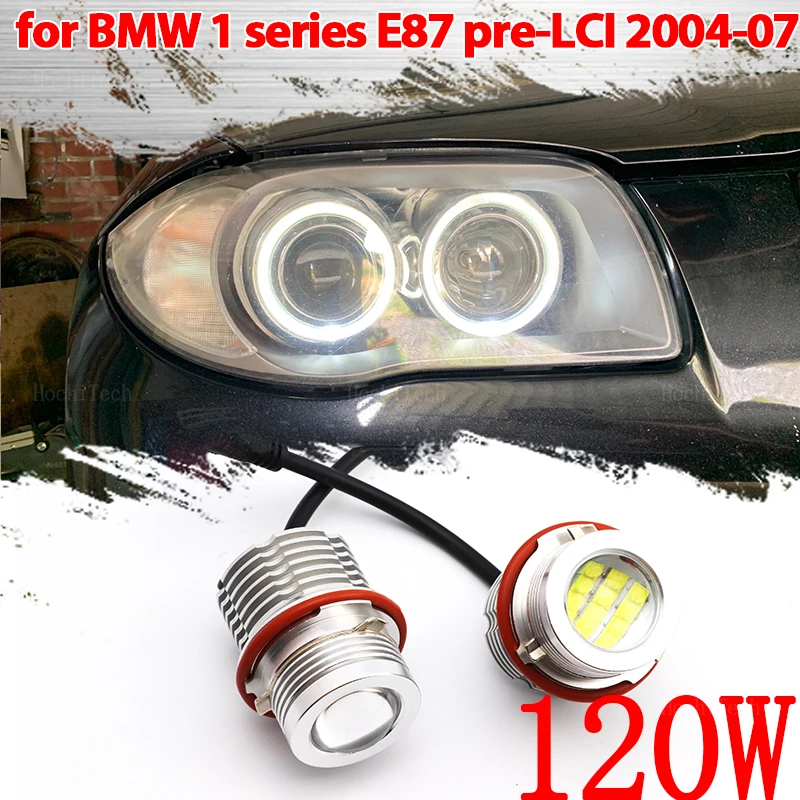 Для BMW 1 серии E87 116i 116d 118i 118d 120i 120d 130i pre-LCI 04-07 120 Вт светодиодный кольцевой светильник Angel Eye Halo с автоматическим освещением 6000K
Для BMW 1 серии E87 116i 116d 118i 118d 120i 120d 130i pre-LCI 04-07 120 Вт светодиодный кольцевой светильник Angel Eye Halo с автоматическим освещением 6000K