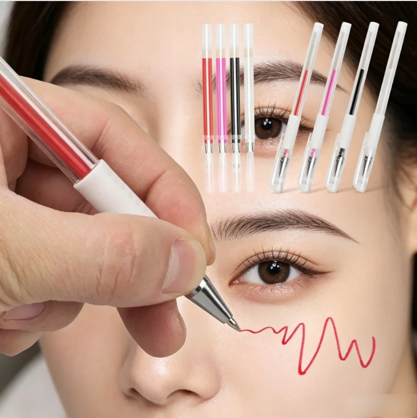 3pc/Set Microblading Permanent Makeup Mapping Skin Marker Pen Lips Eyebrows Tattoo Positioning Marking Tool With 2Pcs Pen Core
3pc/Set Microblading Permanent Makeup Mapping Skin Marker Pen Lips Eyebrows Tattoo Positioning Marking Tool With 2Pcs Pen Core