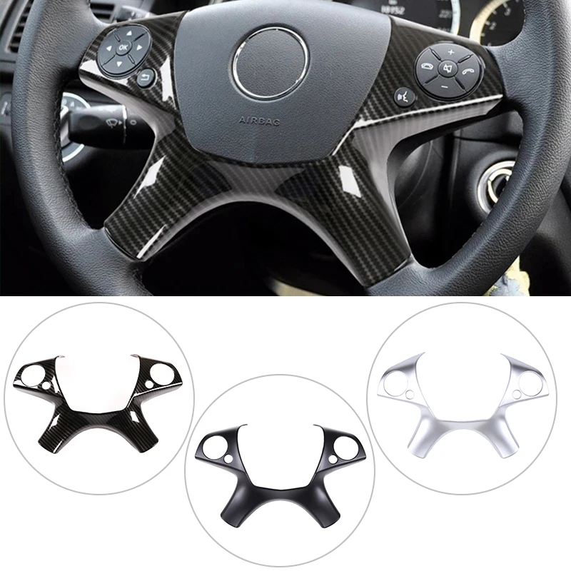 For Mercedes Benz C Class W204 2007 2008 2009 2010 ABS Carbon Texture Car Interior Steering Wheel Cover Trim Car Accessories
For Mercedes Benz C Class W204 2007 2008 2009 2010 ABS Carbon Texture Car Interior Steering Wheel Cover Trim Car Accessories