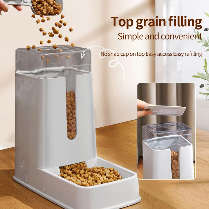 Automatic Cat Feeder Pet Large Capacity Cat Waterer Feeding Cat Food Bowl Dog Food Bowl
Automatic Cat Feeder Pet Large Capacity Cat Waterer Feeding Cat Food Bowl Dog Food Bowl