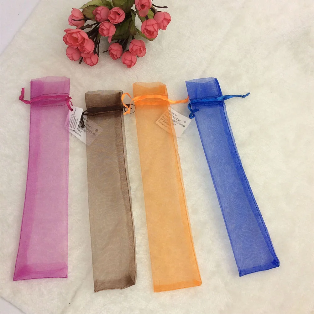 50 Pcs Organza Mesh Bag Bags Tulle for Favors Tote Bagged Fan Storage Pouches Travel Duffle
50 Pcs Organza Mesh Bag Bags Tulle for Favors Tote Bagged Fan Storage Pouches Travel Duffle