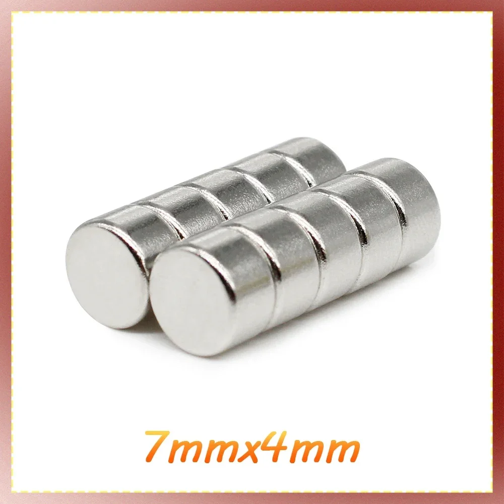 20/50/100/200/300PCS 7x4 mm Disc Search Magnet 7mmx4mm Permanent Small Round Magnet 7x4mm Neodymium Magnet Strong 7*4 mm N35
20/50/100/200/300PCS 7x4 mm Disc Search Magnet 7mmx4mm Permanent Small Round Magnet 7x4mm Neodymium Magnet Strong 7*4 mm N35