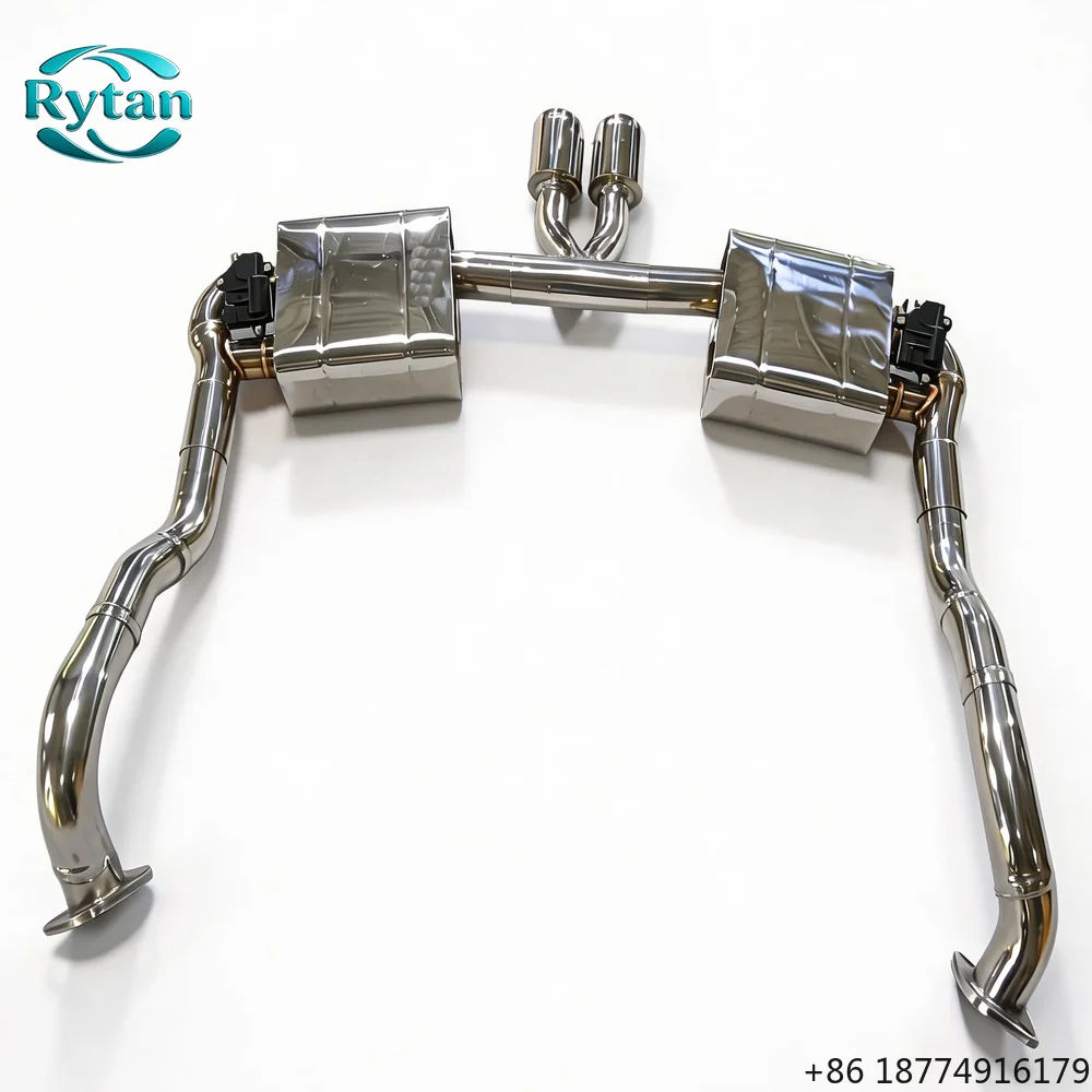 Valved 304 Stainless Steel Valvetronic Exhaust Pipe System Catback for 2015 981 2.7L
Valved 304 Stainless Steel Valvetronic Exhaust Pipe System Catback for 2015 981 2.7L