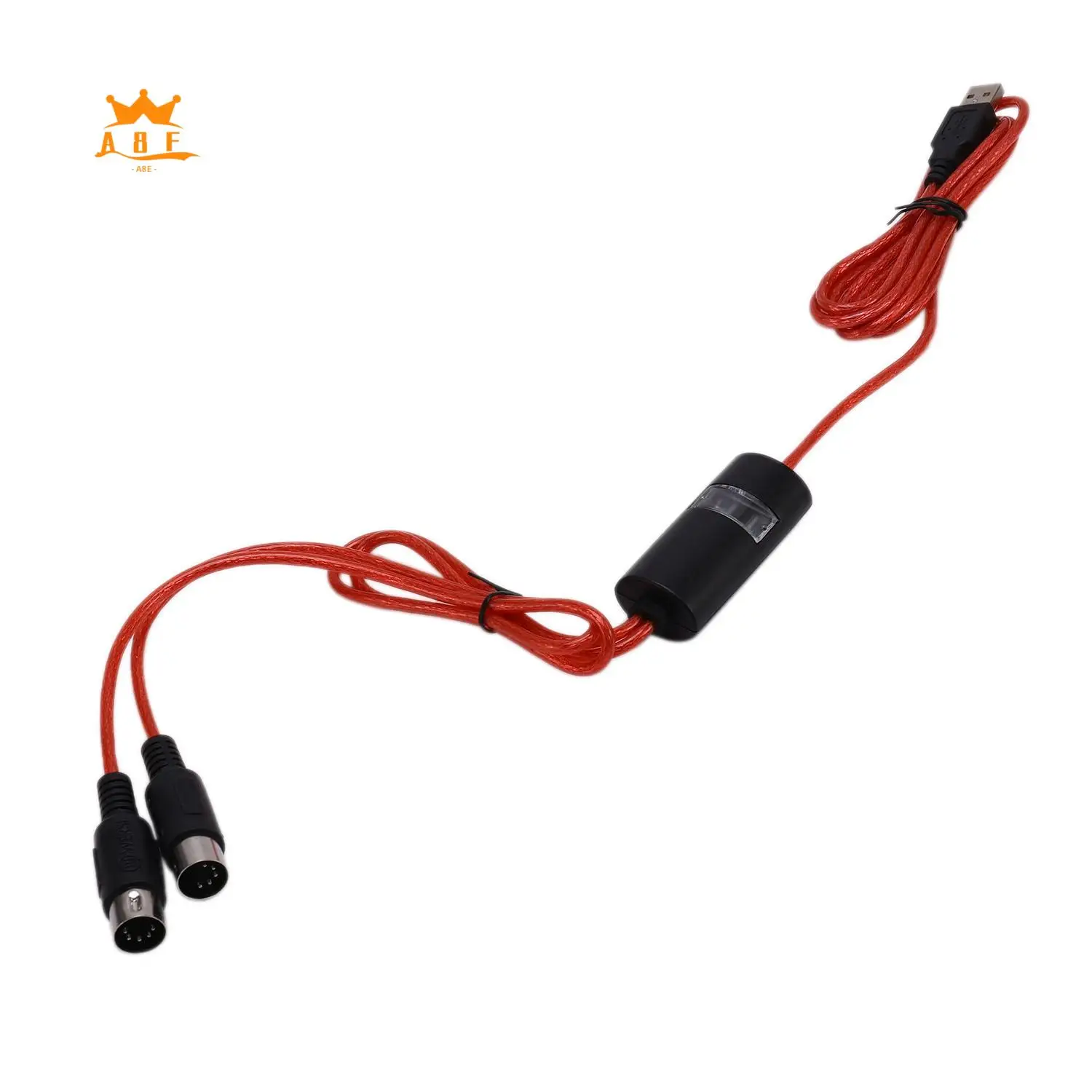 A08E-5-контактный кабель-адаптер Midi-USB для Windows Mac Ios, ноутбука, музыкального фортепиано, клавиатуры
A08E-5-контактный кабель-адаптер Midi-USB для Windows Mac Ios, ноутбука, музыкального фортепиано, клавиатуры