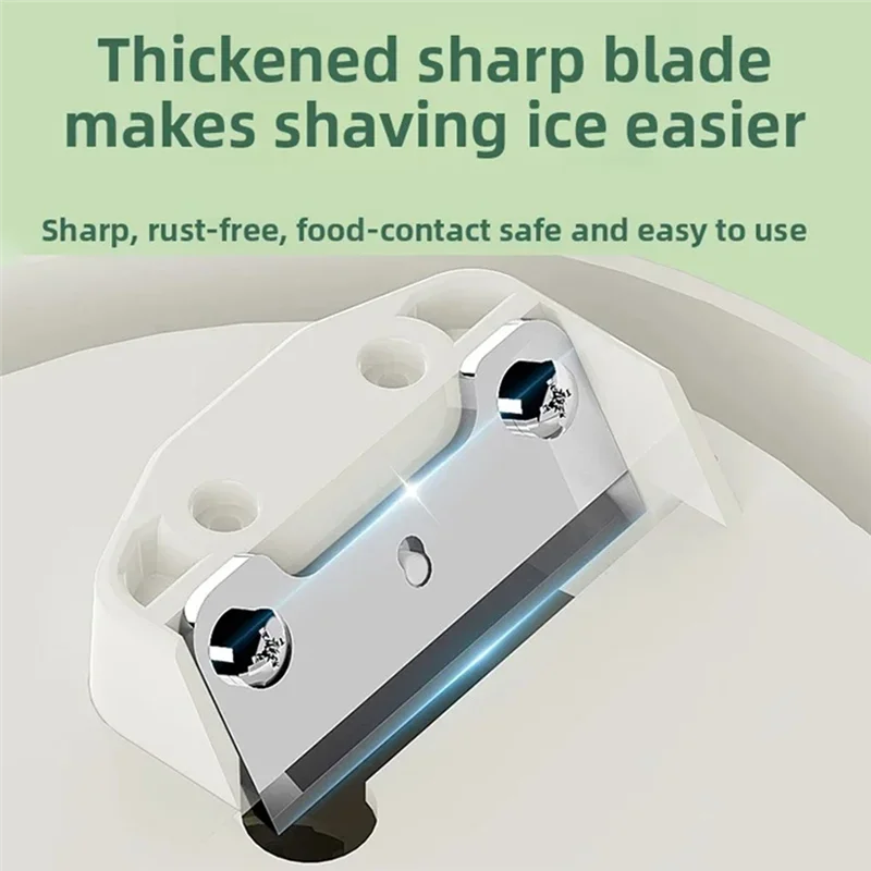 A26F-Electric Ice Shaver Small Household Automatic Two Speed Adjustable Ice Shaving Machine Ice Crusher US Plug
A26F-Electric Ice Shaver Small Household Automatic Two Speed Adjustable Ice Shaving Machine Ice Crusher US Plug