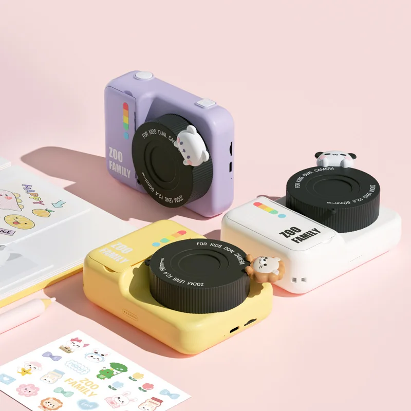 Cartoon Camera Thermal Paper Printable Digital Student Polaroid Photo Children's Toys Christmas Birthday Gifts
Cartoon Camera Thermal Paper Printable Digital Student Polaroid Photo Children's Toys Christmas Birthday Gifts