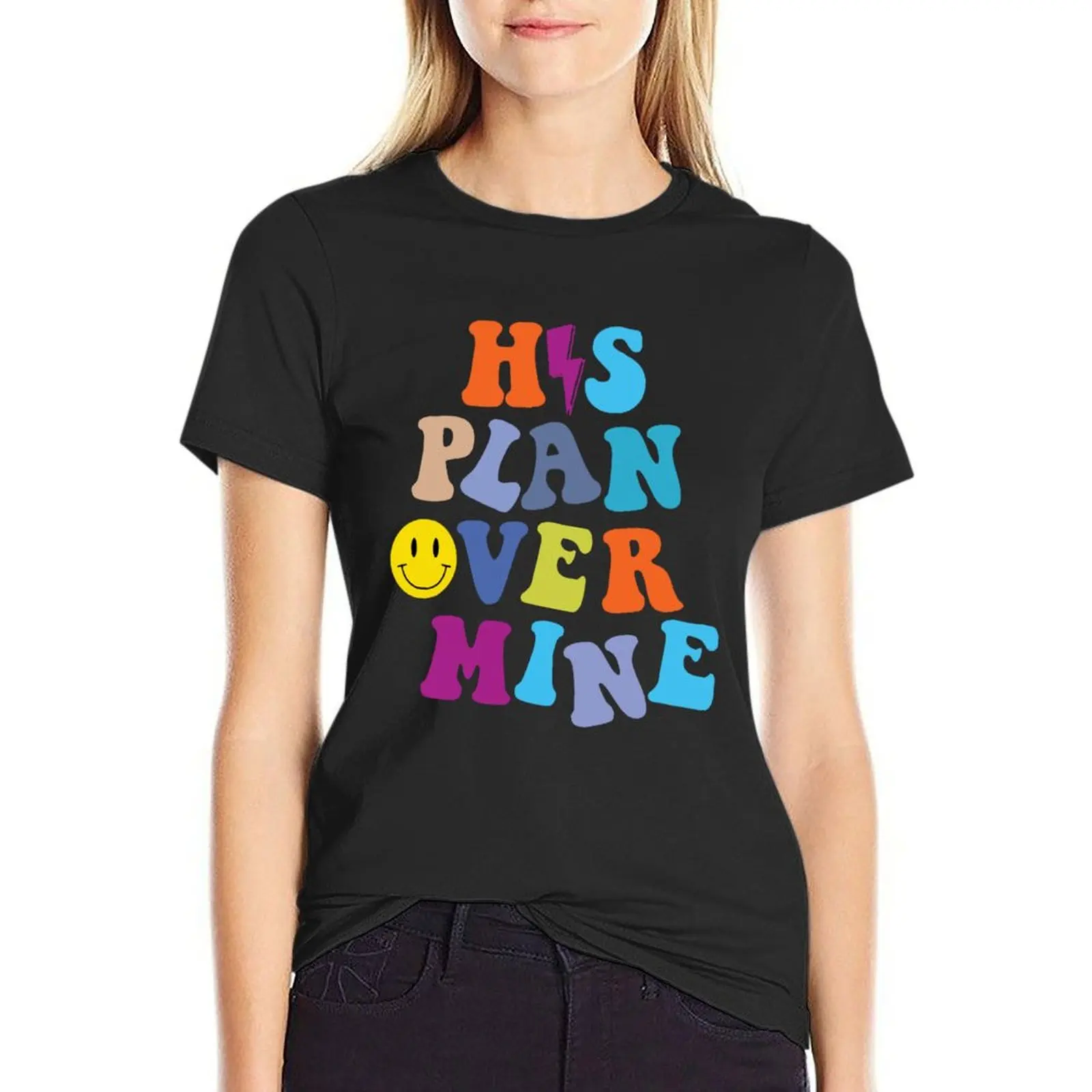 Christian Merch His Plan Over Mine Shirt T-Shirt plus sizes summer clothes heavyweights woman t shirt
Christian Merch His Plan Over Mine Shirt T-Shirt plus sizes summer clothes heavyweights woman t shirt