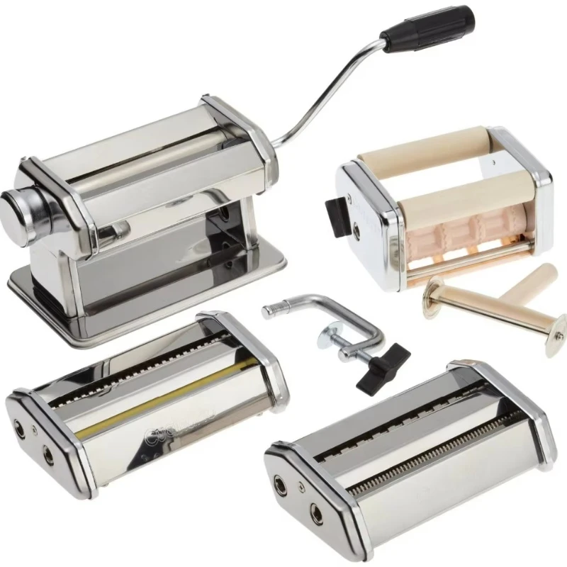 Household Pasta Tools Professional Homemade Noodle Machine High Quality Stainless Steel Wonton Machine
Household Pasta Tools Professional Homemade Noodle Machine High Quality Stainless Steel Wonton Machine