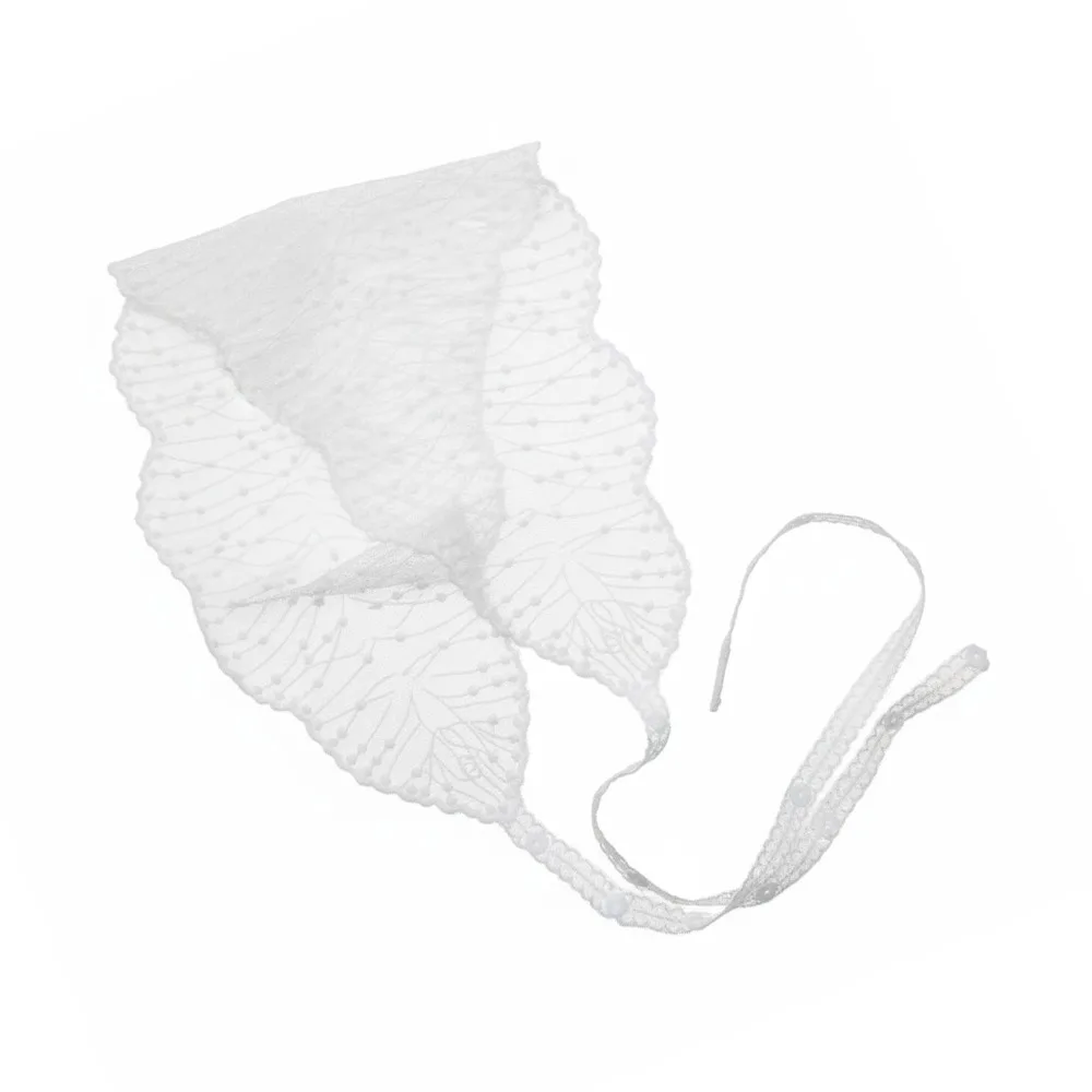 Retro French Style Hair Scarf Flower Pattern Thin Ribbon Headband White Lace Headscarf Photo Props
Retro French Style Hair Scarf Flower Pattern Thin Ribbon Headband White Lace Headscarf Photo Props