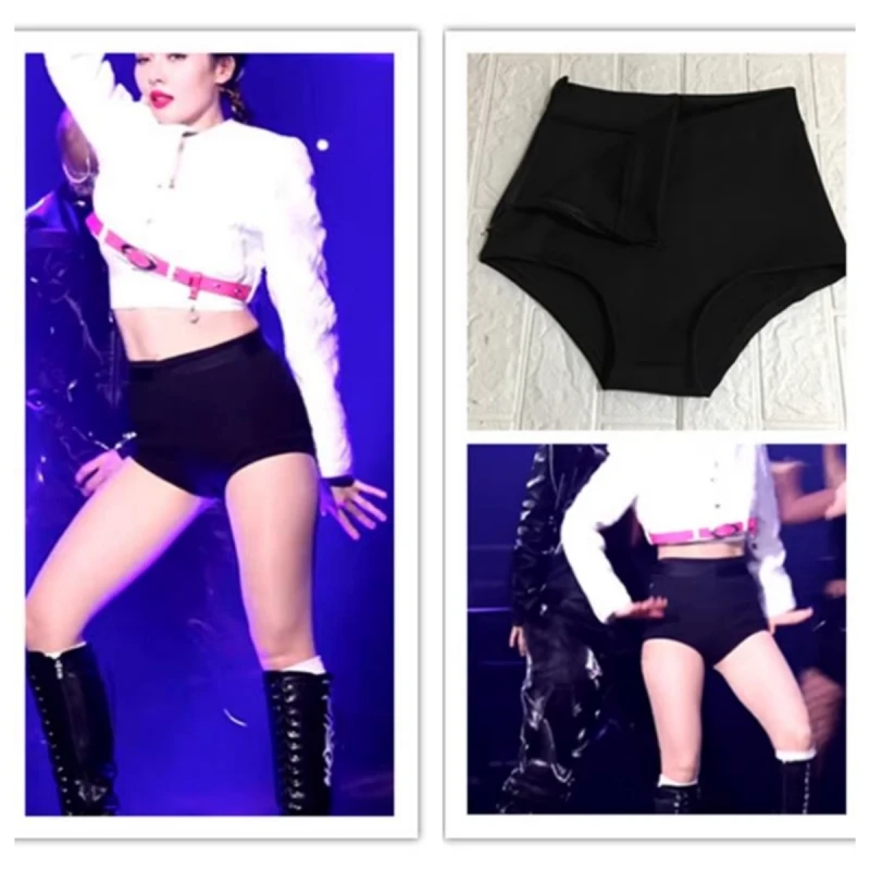Kpop Girl Group New Sexy Stretch Tight Slim High Waist Shorts Women Jazz Dancewear Performance Costume Concert Outfits Rave Wear
Kpop Girl Group New Sexy Stretch Tight Slim High Waist Shorts Women Jazz Dancewear Performance Costume Concert Outfits Rave Wear