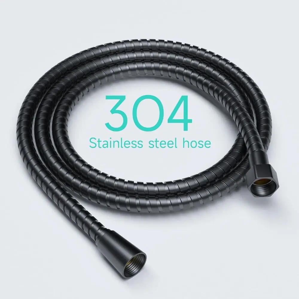 Прочный ручной душевой шланг 1,5 м из нержавеющей стали с защитой от намотки, взрывозащищенная гибкая распылительная водопроводная трубка для ванной комнаты
Прочный ручной душевой шланг 1,5 м из нержавеющей стали с защитой от намотки, взрывозащищенная гибкая распылительная водопроводная трубка для ванной комнаты