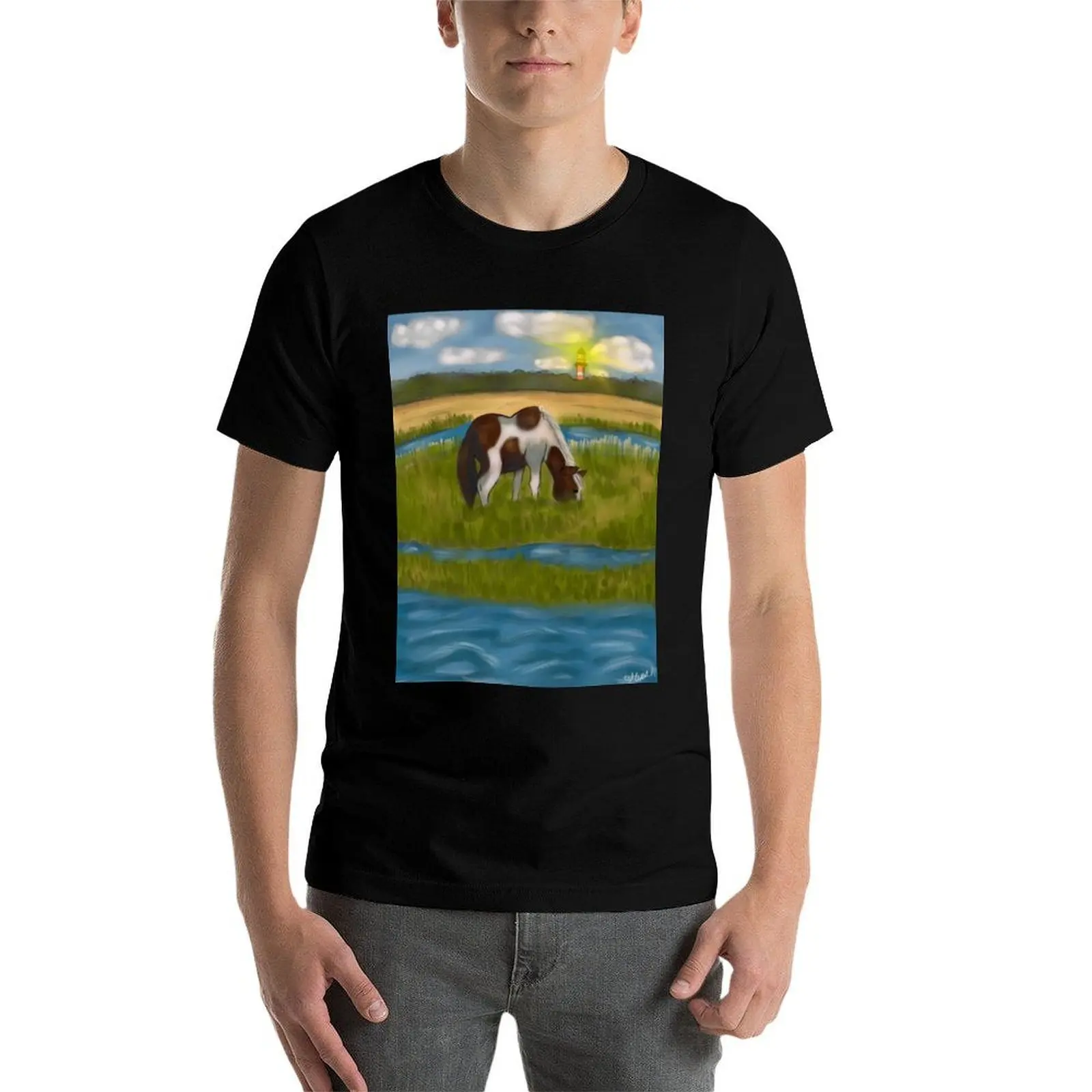 Wild horse at chincoteague island T-Shirt man tshirt t shirts for man graphic vintage T-Shirt
Wild horse at chincoteague island T-Shirt man tshirt t shirts for man graphic vintage T-Shirt