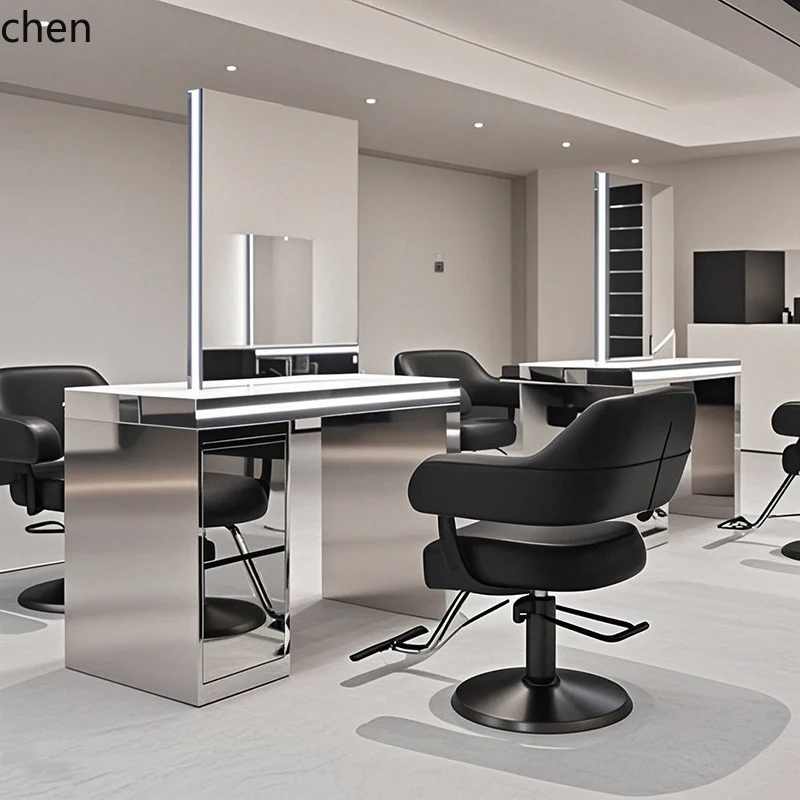 LXC Barber Shop Mirror Hair Salon High-end Hair Perming and Dyeing Table Fashion Hair Cutting Mirror Table
LXC Barber Shop Mirror Hair Salon High-end Hair Perming and Dyeing Table Fashion Hair Cutting Mirror Table