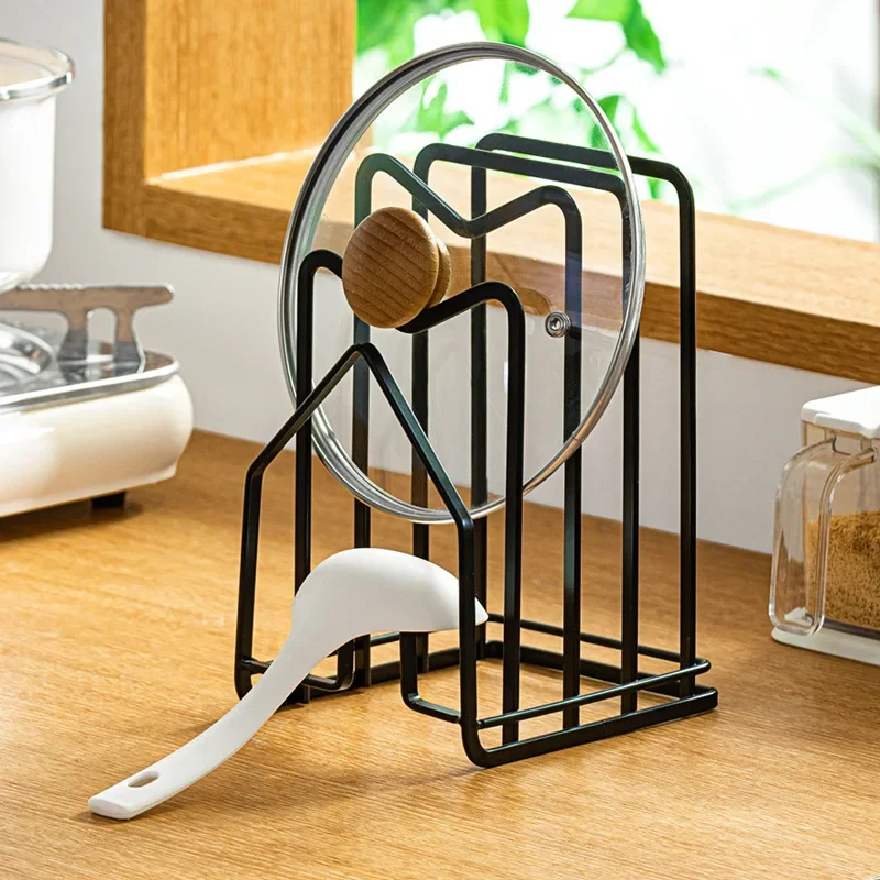 Multi-layer dish spoon storage rack waterproof multi-functional kitchen lid cutting board rack
Multi-layer dish spoon storage rack waterproof multi-functional kitchen lid cutting board rack