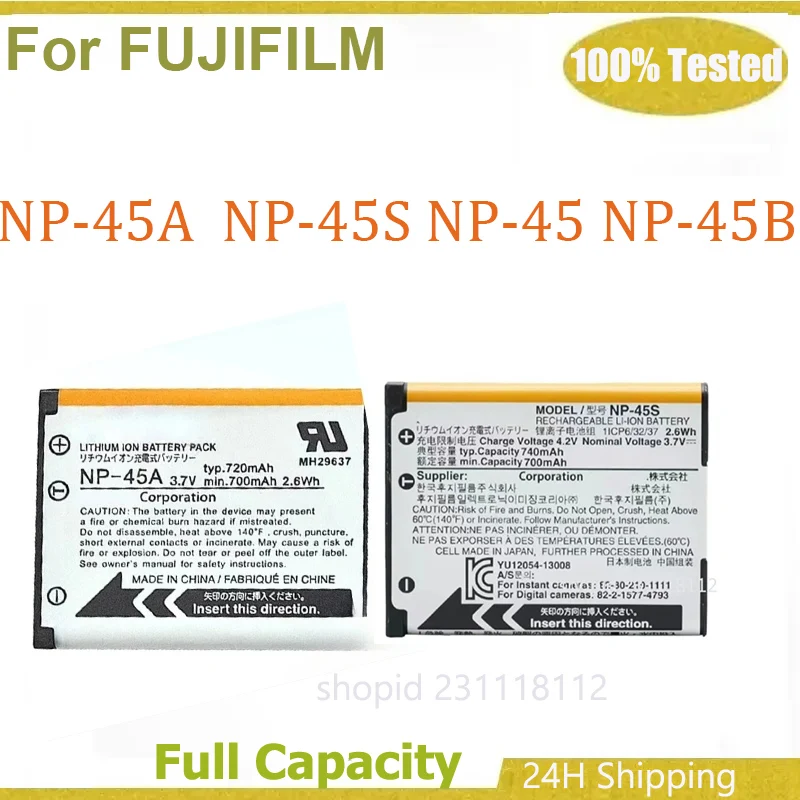 NP-45A NP-45S Battery For Fujifilm instax mini90 mini90s JZ305 JZ505 JZ500 JZ300 JX300 JX400 JX405 NP-45 NP45A NP-45B Batteries
NP-45A NP-45S Battery For Fujifilm instax mini90 mini90s JZ305 JZ505 JZ500 JZ300 JX300 JX400 JX405 NP-45 NP45A NP-45B Batteries