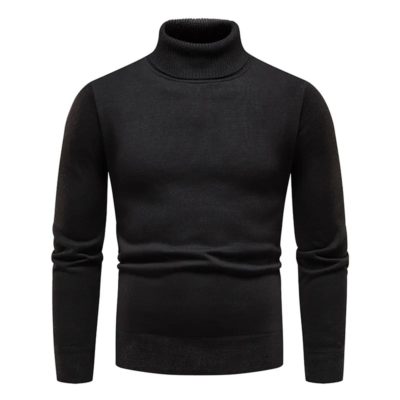 Men's High Collar Knitted Sweater Long Sleeve Slim Fit Base Layer T-Shirt Winter Casual Fashion Comfortable Soft Material
Men's High Collar Knitted Sweater Long Sleeve Slim Fit Base Layer T-Shirt Winter Casual Fashion Comfortable Soft Material