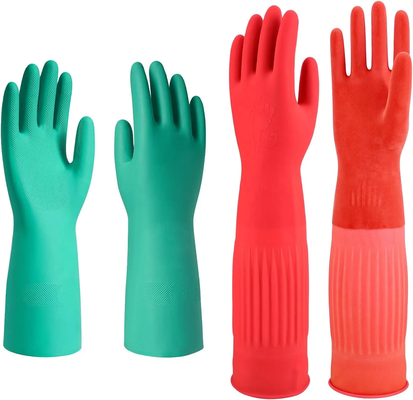 Long Dishwashing Gloves, Nitrile Rubber Reusable, Resistant & Platos
Long Dishwashing Gloves, Nitrile Rubber Reusable, Resistant & Platos