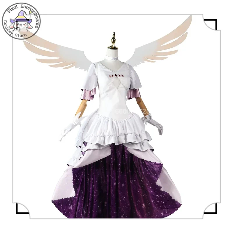 ABC123Madoka Kaname's Goddess Outfit Cosplay Costume White Flowing Dress Full Women's Clothing Set Two-dimensional Ani3;b,6/k'5;
ABC123Madoka Kaname's Goddess Outfit Cosplay Costume White Flowing Dress Full Women's Clothing Set Two-dimensional Ani3;b,6/k'5;