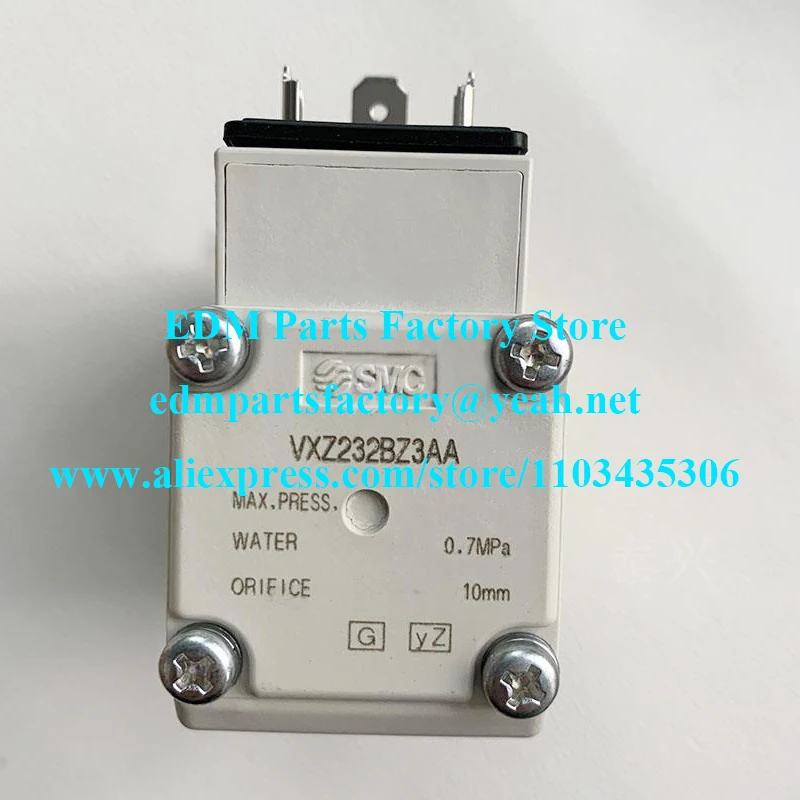 VXZ232BZ3AA Zero Differential Pressure Type Pilot Operated 2 Port Solenoid Valve VXZ Series MAX.PRESS.WATER 0.7MPa ORIFICE 10mm
VXZ232BZ3AA Zero Differential Pressure Type Pilot Operated 2 Port Solenoid Valve VXZ Series MAX.PRESS.WATER 0.7MPa ORIFICE 10mm