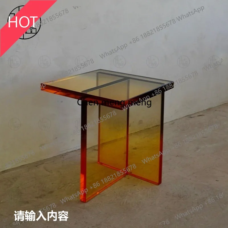 M02 Acrylic sofa edge a few living room creative corner a few square minimalist gradual change color coffee table
M02 Acrylic sofa edge a few living room creative corner a few square minimalist gradual change color coffee table