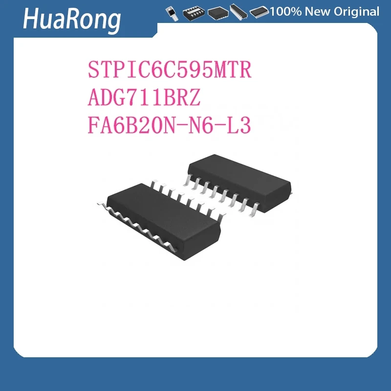 10 шт./лот STPIC6C595MTR STPIC6C595 ADG711BRZ ADG711 FA6B20N-N6-L3 6B20 SOP16
10 шт./лот STPIC6C595MTR STPIC6C595 ADG711BRZ ADG711 FA6B20N-N6-L3 6B20 SOP16