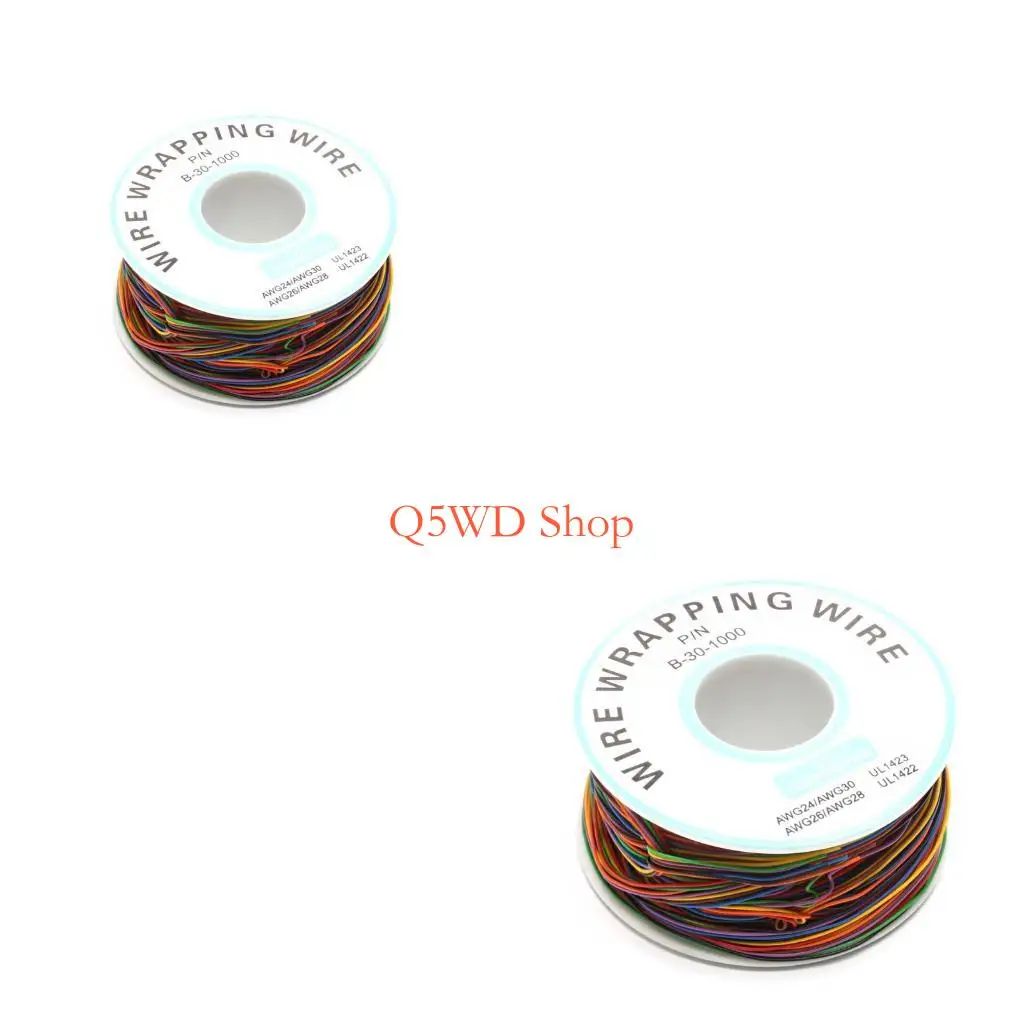 Q5WD PCB Test Line 30AWG Провод Одиночный луженый медный провод 8-цветный рулон кабеля для платы
Q5WD PCB Test Line 30AWG Провод Одиночный луженый медный провод 8-цветный рулон кабеля для платы