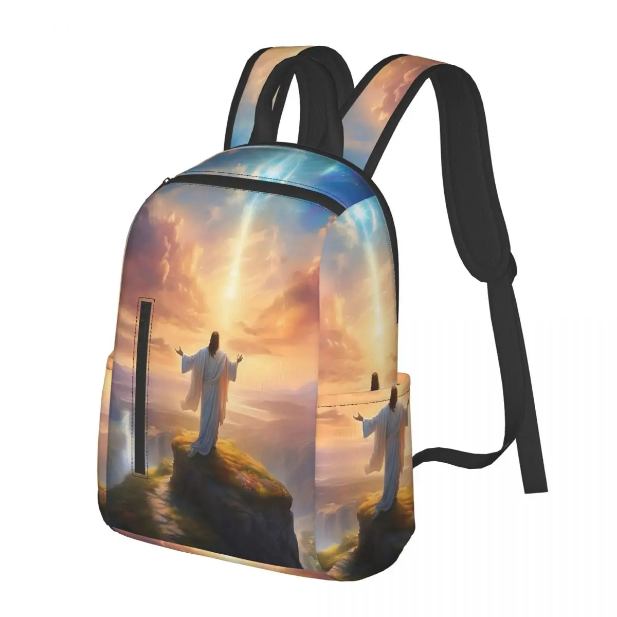 Christian Jesus God Art Student Backpack School Bag Hiking Travel Daypack for Boys Girls Bookbag Shoulder Bags
Christian Jesus God Art Student Backpack School Bag Hiking Travel Daypack for Boys Girls Bookbag Shoulder Bags