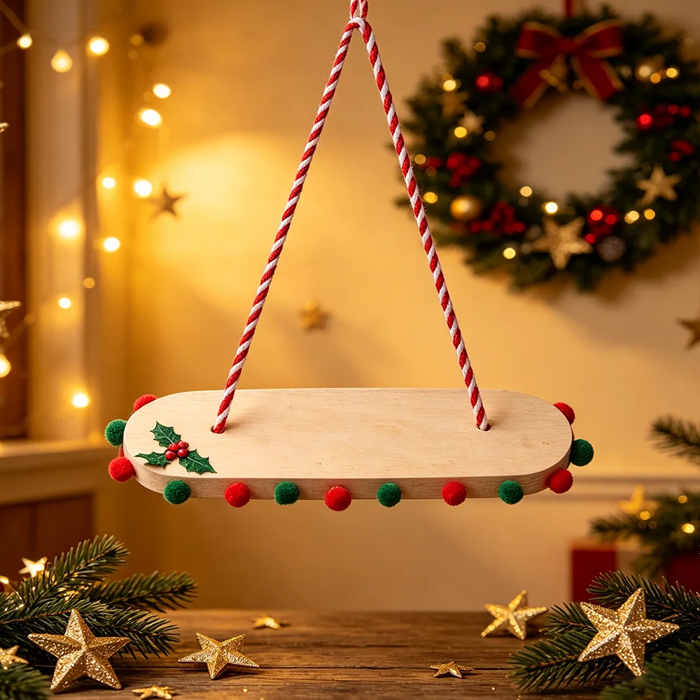 1PCS Dollhouse Small Wooden Swing, Suitable for 37cm Red Doll Swing, Doll Home Garden Decoration Accessories
1PCS Dollhouse Small Wooden Swing, Suitable for 37cm Red Doll Swing, Doll Home Garden Decoration Accessories