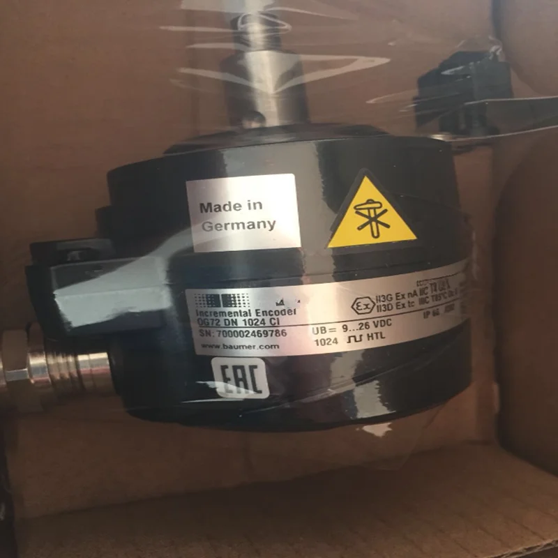 Новый оригинальный Оригинальный подлинный кодировщик OG 72 DN 1024 CI AMG73 S W29 S2048 itd21рог 1024 H NI S21SG8 E 14 IP65 DS 93 R ES 93 R ES 93 R
Новый оригинальный Оригинальный подлинный кодировщик OG 72 DN 1024 CI AMG73 S W29 S2048 itd21рог 1024 H NI S21SG8 E 14 IP65 DS 93 R ES 93 R ES 93 R