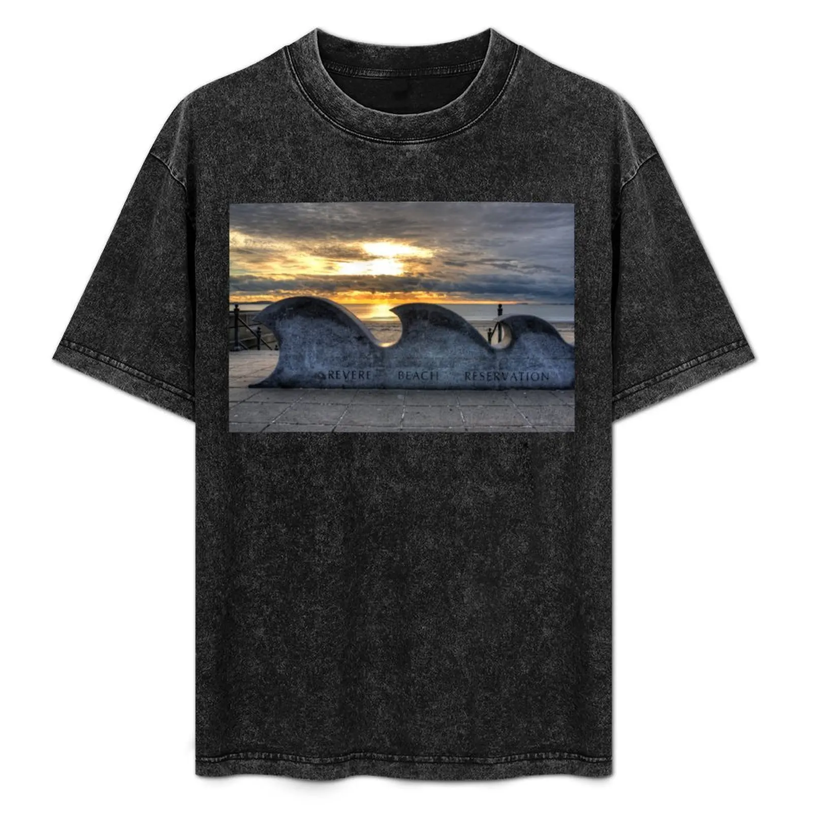 Revere Beach Reservation Wave Sculpture Revere MA T-Shirt Novelty Print Casual Tee Shirt
Revere Beach Reservation Wave Sculpture Revere MA T-Shirt Novelty Print Casual Tee Shirt