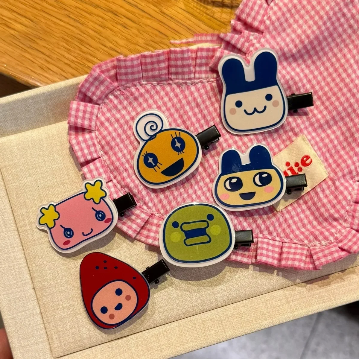 12pcs for Tamagotchi Series Hairpin Cartoon Duckbill Clip Side Bangs Clip Cute Hair Accessory Creativity Anime Peripherals Gift
12pcs for Tamagotchi Series Hairpin Cartoon Duckbill Clip Side Bangs Clip Cute Hair Accessory Creativity Anime Peripherals Gift