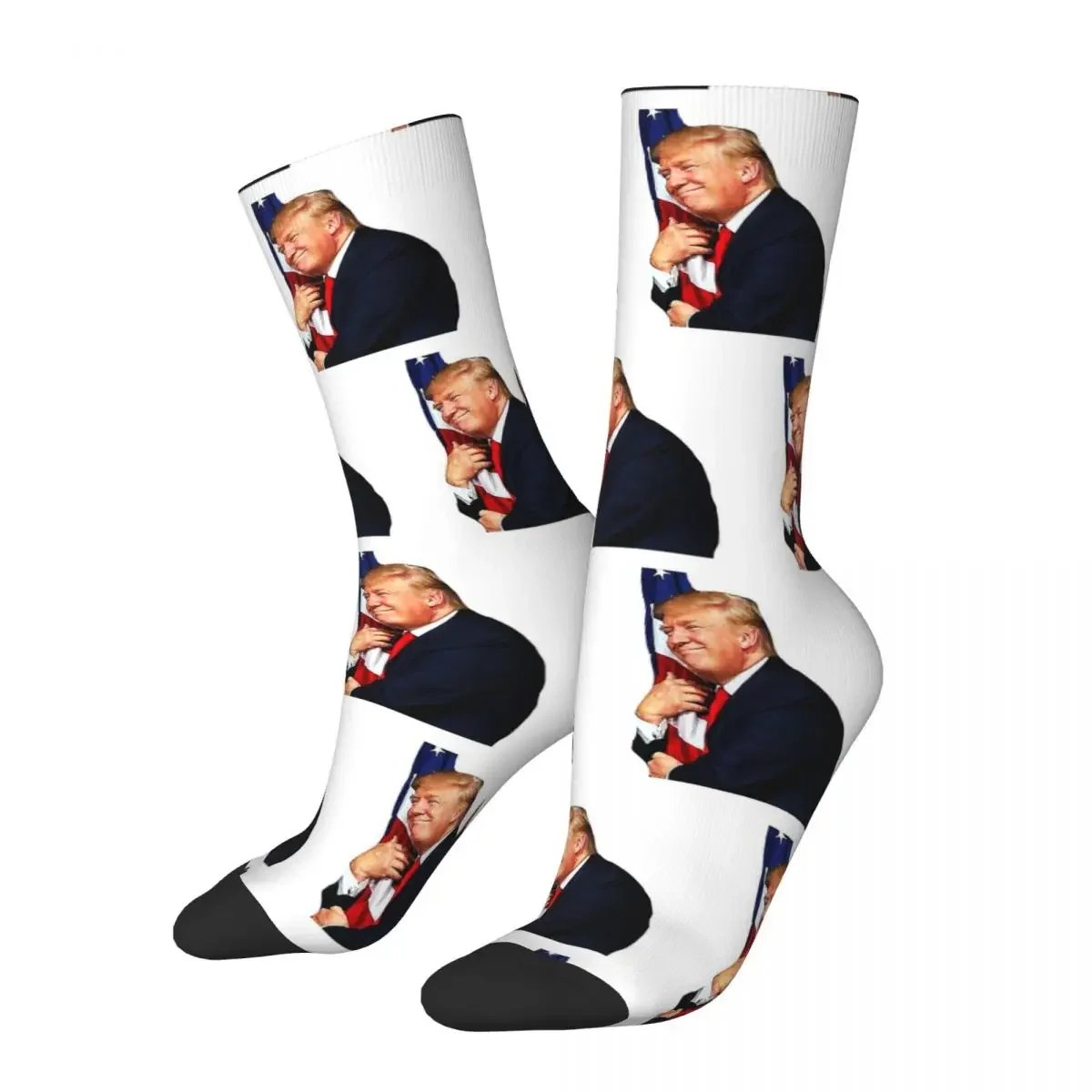 Trump Never Surrender Socks Harajuku Super Soft Stockings All Season Long Socks Accessories for Unisex Gifts
Trump Never Surrender Socks Harajuku Super Soft Stockings All Season Long Socks Accessories for Unisex Gifts