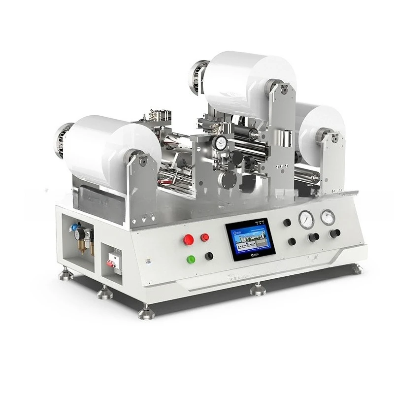 Hot melt adhesive coating machine Self-adhesive butyl adhesive UV roll-to-roll precision small desktop coating machine
Hot melt adhesive coating machine Self-adhesive butyl adhesive UV roll-to-roll precision small desktop coating machine